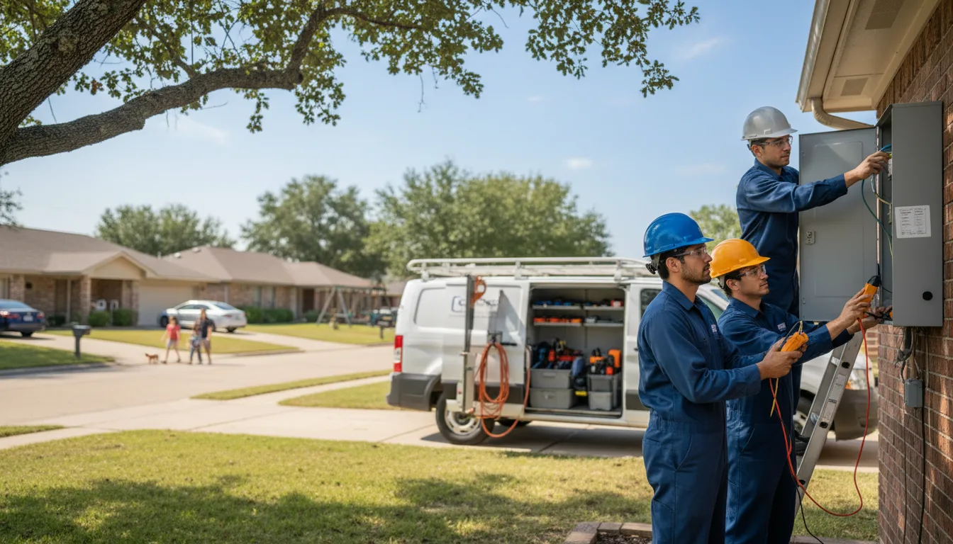 Certified electrician providing emergency electrical services in Plaucheville, LA